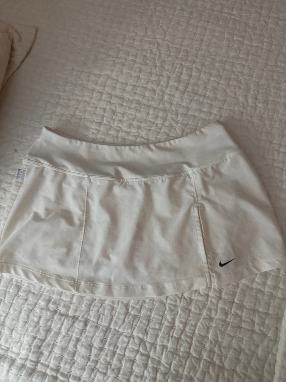 Nike White Tennis SHORT Skort - Picture 1 of 3